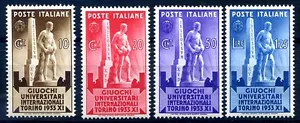 GIOCHI UNIVERSITARI 1933 - SERIE NUOVA ** MNH - Bild 1 von 1