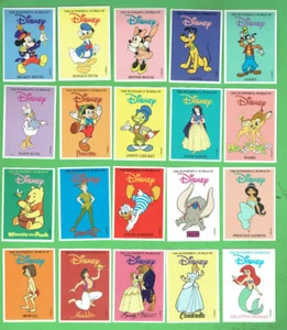 #A.  1994 WONDERFUL WORLD OF DISNEY  CARD SET (20) - FREE POST WITHIN AUSTRALIA - Picture 1 of 2