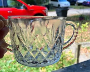 Anchor Hocking Glass Sugar - Precut Clear Pineapple Pattern - Picture 1 of 6