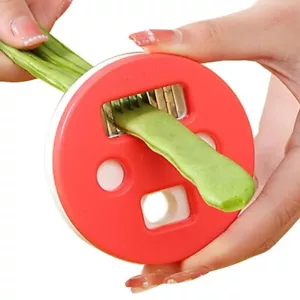 Green String Bean Slicer Stringer Manual Green Bean Vegetable Runner Slicer - Picture 1 of 9