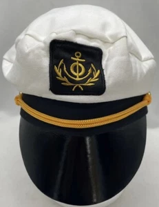 Navy Sailor Adjustable Hat Halloween Costume Accessory Adult - Picture 1 of 6