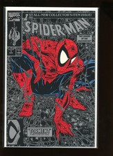 LOT OF 4 COPIES SPIDER-MAN #1 NEAR MINT 9.4 TODD MCFARLANE SILVER COVER 1990