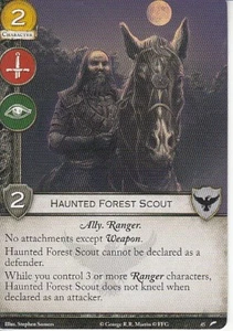3 x Haunted Forest Scout AGoT LCG 2.0 Game of Thrones Kingsmoot 45 - Picture 1 of 1