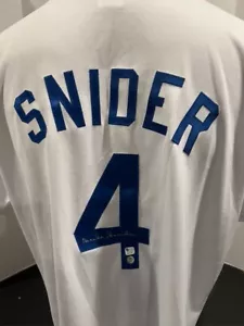 Duke Snider handsigniertes handsigniertes Dodgers Trikot Hologramm COA - Bild 1 von 7