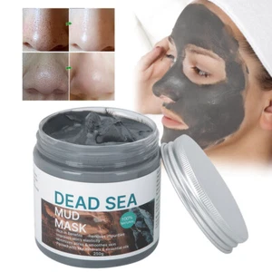 Dead Sea Mud Mask Pimple Blackhead Removal Tightening Cleaning Facial Mask 250g - Picture 1 of 11
