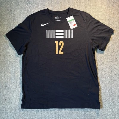 Ja Morant The Nike Tee Shirt NWT New Memphis Grizzlies #12 Basketball Sz XL - Image 1 of 4