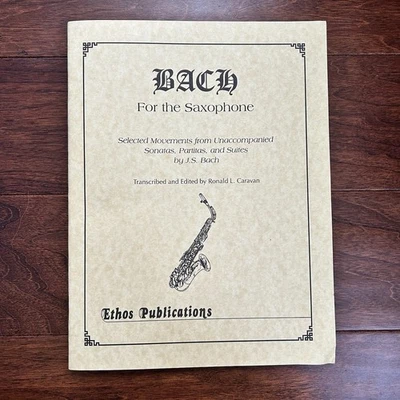 Bach For The Saxophone Sheet Music Book - Image 1 of 4