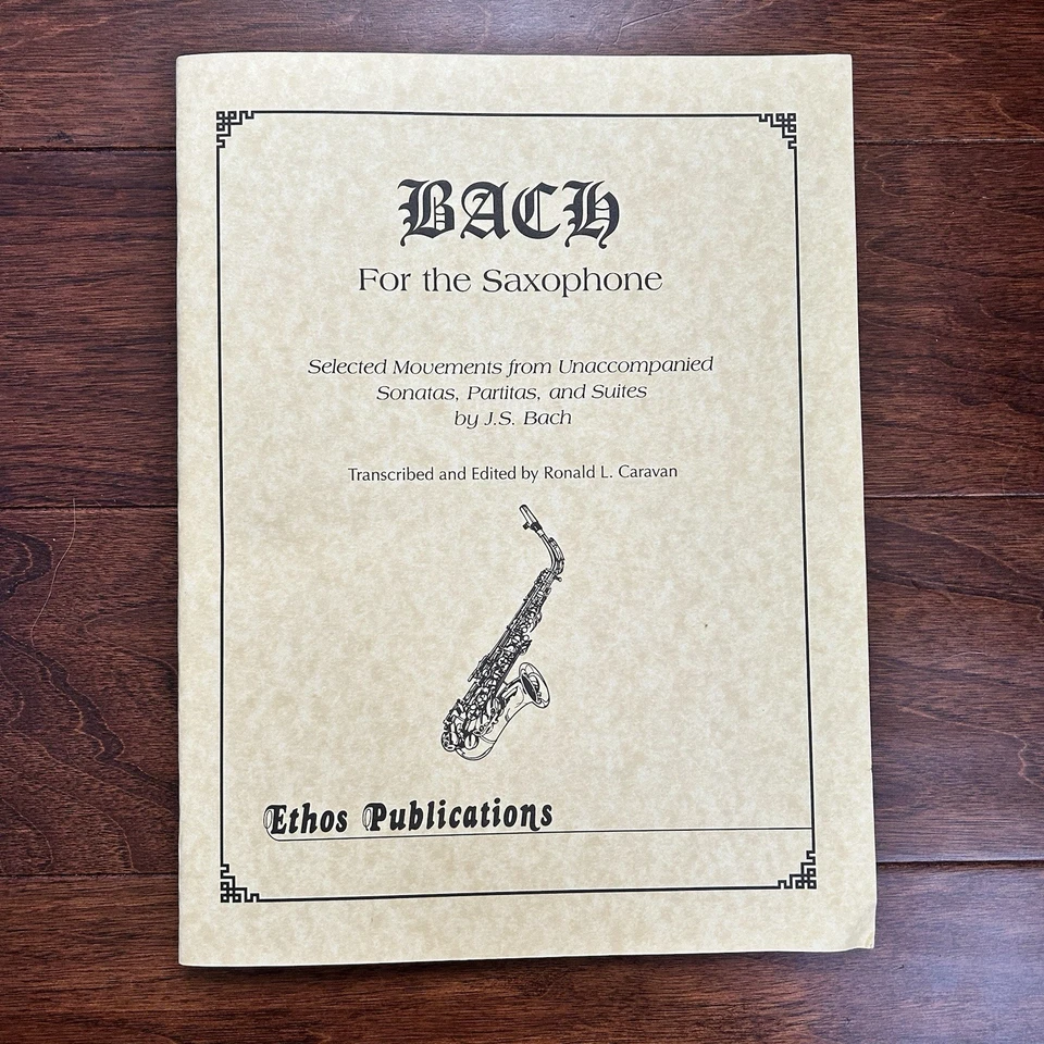 Bach For The Saxophone Sheet Music Book - Image 1 of 4