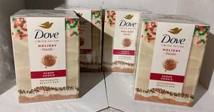 Lot Of 4 Dove Sugar Cookie Holiday Treats Beauty Bar Soap 2pk - Picture 1 of 6