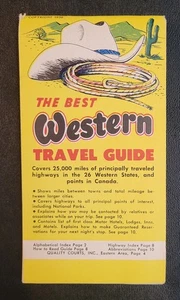 Guida di viaggio Best Western - 3 x 5 pollici - 1956-Parkway Motel-Livingtson-Montana - Foto 1 di 10