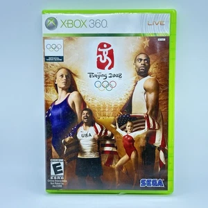Beijing Olympics 2008 Microsoft Xbox 360 Complete Video Game CIB With Manual - Picture 1 of 3