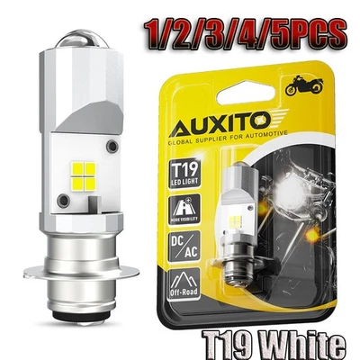 Faro Moto ATV UTV T19 LED Bombilla 6500K Blanco Ámbar 3000K 100W1-5x Foto 1 de 4