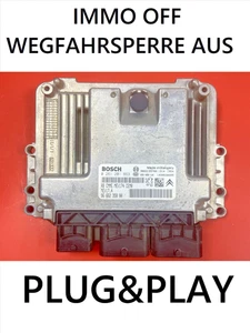 ECU IMMO OFF Plug&Play PEUGEOT 207 1.4VTI- 0261201863 -9666235880 -FAST COURIER - Bild 1 von 5
