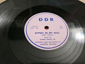 10" SAMMY DAVIS JR 78 "Who needs Spring/Gypsy in my Soul" rare US DDR - Imagen 1 de 2
