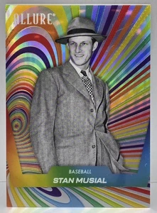 2025 Upper Deck Allure SE Stan Musial #50 Variante de hipnosis Estuche SP Hit - Imagen 1 de 2