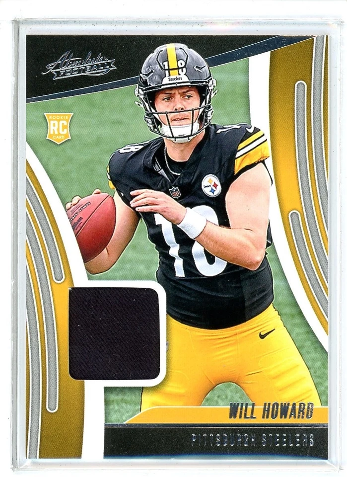 2025 Panini Absolute Will Howard RC Jersey Relic (RB) - Image 1 of 1