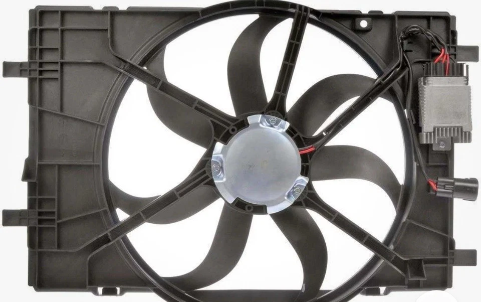Conjunto de ventilador de radiador de repuesto Ford Escape Mercury Mariner Dorman OEM 621-041 Foto 1 de 3