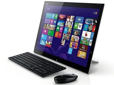 SONY VAIO Tap 21 21.5" Touchscreen Laptop Desktop All-in-One Computer SVT2122SBJ - Image 1 of 4