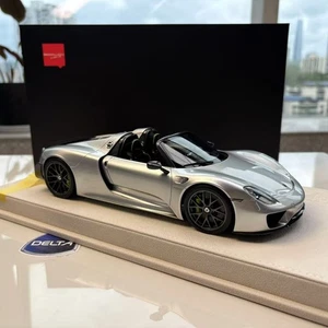 Maquillaje 1/18 Mu Porsche 918 con paquete Weissach en astilla Gt - Imagen 1 de 12