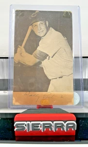 Wally Post 1955 Signed Autographed Postcard Cincinnati Reds Vintage Photo - Picture 1 of 3