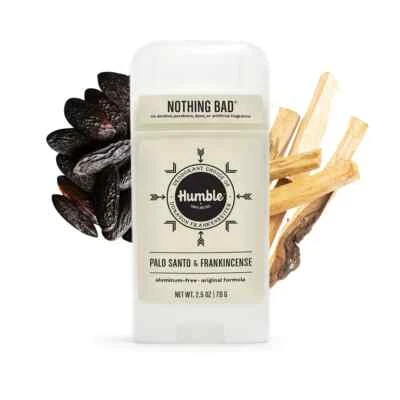 HUMBLE Deodorant 'Nothing Bad' 70g Palo Santo & Frankincense