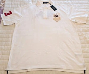 NWT Polo Ralph Lauren Shirt Equestrian Horse Challenge Cup Crest Big Tall XB XLT - Picture 1 of 25
