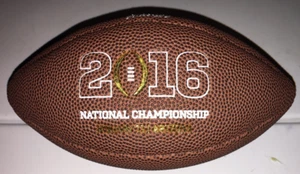 Brand New 2016 Wilson CFP National Championship Alabama vs Clemson mini football - Picture 1 of 5