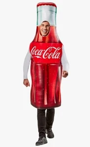 Coca-Cola Bottle of Coke - Foam Tunic - Costume - Adult- One Size - Picture 1 of 3