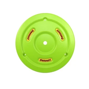 Bassett 5PLG-FLOGRN Fluorescent Green Plastic Wheel Cover (Mud Plug) IMCA USRA - Picture 1 of 1