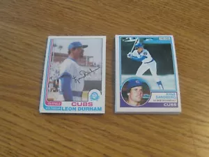 CHICAGO CUBS 1982 & 1983 OPC Baseball Team Sets w / RYNE SANDBERG RC ++ - Picture 1 of 5