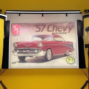 AMT ERTL  '57 CHEVY BEL AIR HARDTOP Model Kit  1:25  - Complete Open - Picture 1 of 12
