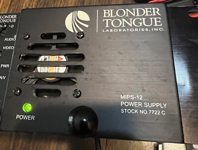 Blonder Tongue MIPS-12 Power Supply w/ Chassis USED - Image 1 of 4