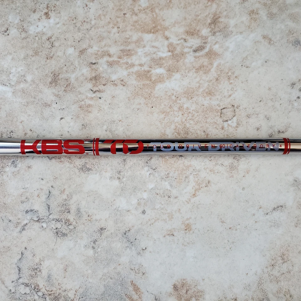 New 2025 KBS Ltd. Ed. Chrome TD 60 CAT4 X Left Handed TM Qi10/Qi35 +/- 2* - Image 1 of 4