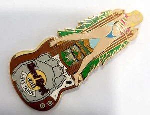 Hard Rock Cafe Lake Tahoe Guitar Pin - Picture 1 of 1