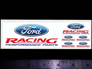 FORD Racing - Performance Parts - Original Vintage Decal/Sticker Shelby Mustang  - Afbeelding 1 van 1