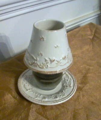 Candeeiro e prato Yankee Candle Victoria pequeno - Imagem 1 de 4