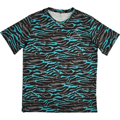 Mercedes Benz EQ Formula E S8 Men's Graphic T-Shirt -Camo - Image 1 of 3