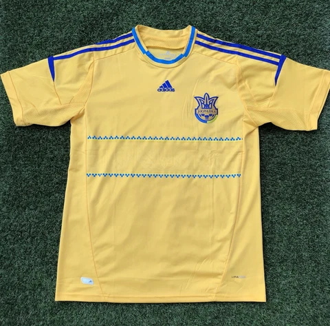 Adidas Ukraine 2012 Football Shirt/Trikot/Maglia/Jersey/Camiseta - Size XL Cover