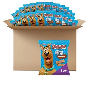 Kellogg's SCOOBY-DOO! Baked Graham Cracker Snacks, Lunch Snacks, 40 Pouches - Picture 1 of 6