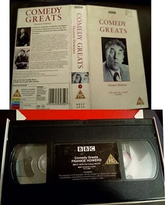 VHS Comedy Greats Frankie Howard PG BBC - Picture 1 of 1