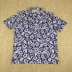 Kaipar Golf Poloshirt Herren Größe XL Mehrfarbig Blumen Performance Stretch SS - Bild 1 von 12