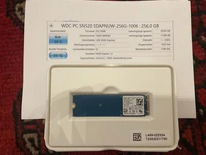 WD 256GB NVMe (SN520) - Bild 1 von 2