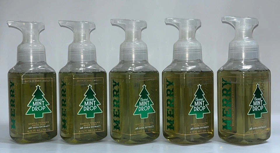 5 Coconut Mint Drop Gentle Foaming Hand Soap Bath & Body Works  8.75 oz New - Image 1 of 1