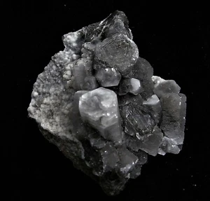 COLUMNAR CALCITE (CA53/2) PINK FLUORESCENCE mineral from Daye Co. China - Picture 1 of 7