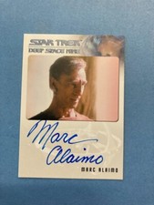 2018 Star Trek DEEP SPACE NINE Heroes & Villains MARC ALAIMO Tennan Autograph