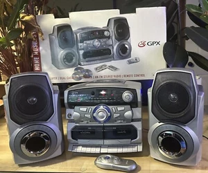 GPX S7020 Home Music System Compact Disc Player Stereo Cassette Vintage - Picture 1 of 22