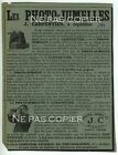 EASTMAN CARPENTIER photo-jumelles Publicités journal La Nature 1894