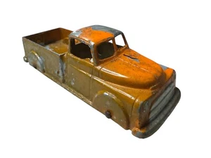 Vintage TootsieToy Ford Truck Orange 4" Tootsie Toy Die Cast Original Paint Rare - Picture 1 of 10