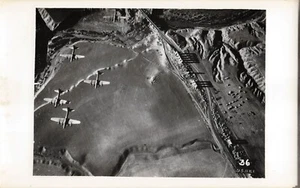 WW2 Official US Army Air Force Photo Print B17 Flying Fortresses Over Rome Italy - Picture 1 of 2