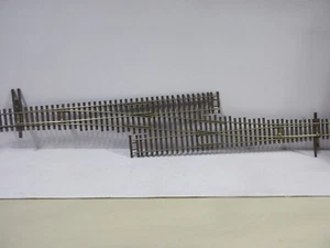 Shinohara HO Codice 100 Nichel Argento #6 SINGOLO INTERRUTTORE a slitta - Foto 1 di 3